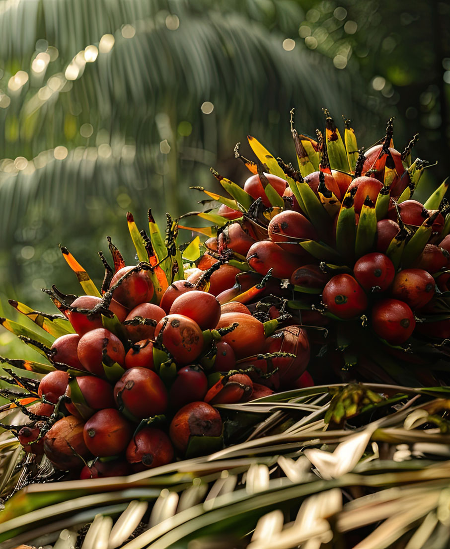 palm fruit - slide - detail